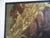1960s Art Deco Style Panther with Jungle Landscape Oil Painting Signed Fe Sohler, Framed For Sale In Los Angeles - Image 6 of 7