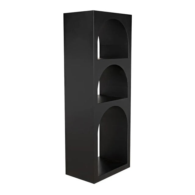 Noir NOIR Aqueduct Bookcase, A, Black Metal For Sale - Image 4 of 8