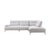 Manhattan Right Chaise Sectional Sofa With Adjustable Backrests For Sale - Image 11 of 12
