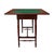 English Oak Games Table with Green Felt Top, 1930s For Sale - Image 9 of 9