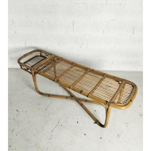 1960s Low Bamboo Bar Table, 1960s For Sale - Image 5 of 13