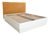 Lugano Fabric Bed Frame in Yellow, White and Curry with Manual Function by BoConcept For Sale