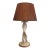 Vintage Organic Ceramic Lamp For Sale