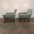 Pair of Mid-Century Modern Atomic Style Lounge Chairs For Sale - Image 4 of 12