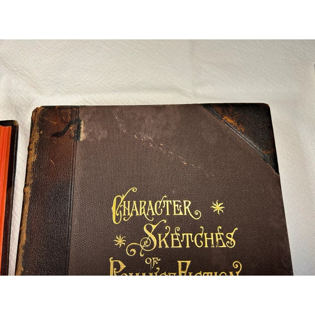 1902 Antique Books - Character Sketches of Romance... Complete Set of 4 For Sale - Image 9 of 12