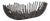 Regina Andrew Webbed Bowl Oblong in Blackened Iron For Sale