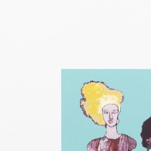 Screen print - Evelina Oliveira - 2006 (signed). Screen print on paper; signed and dated 2006. Edition no. 51/150...