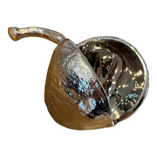 Global Views Nickel Chestnut Bowl- Small For Sale