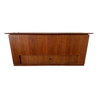 Mid Century Walnut Cedar Chest For Sale