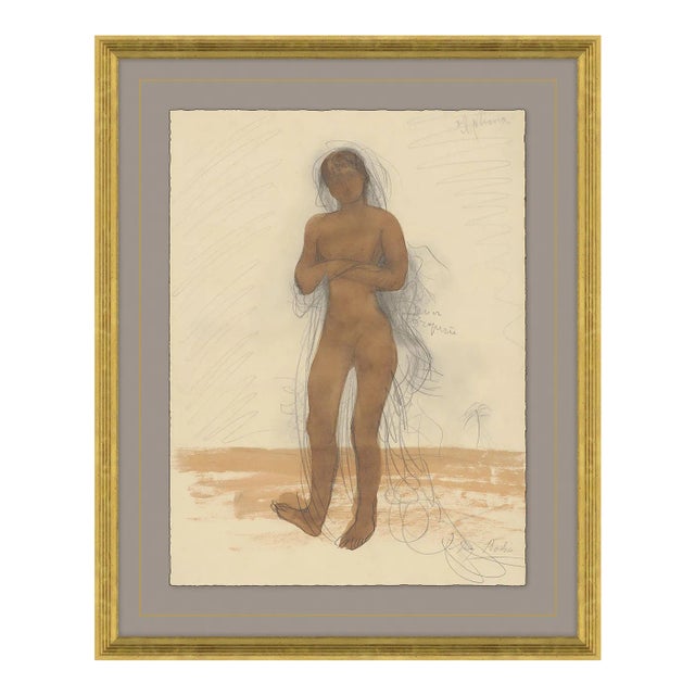 Catherine Framed Art Print by David Phoenix For Sale