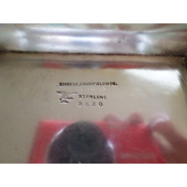 Antique Shreve, Crump & Low Pierced Sterling Silver Brides Basket For Sale - Image 11 of 13