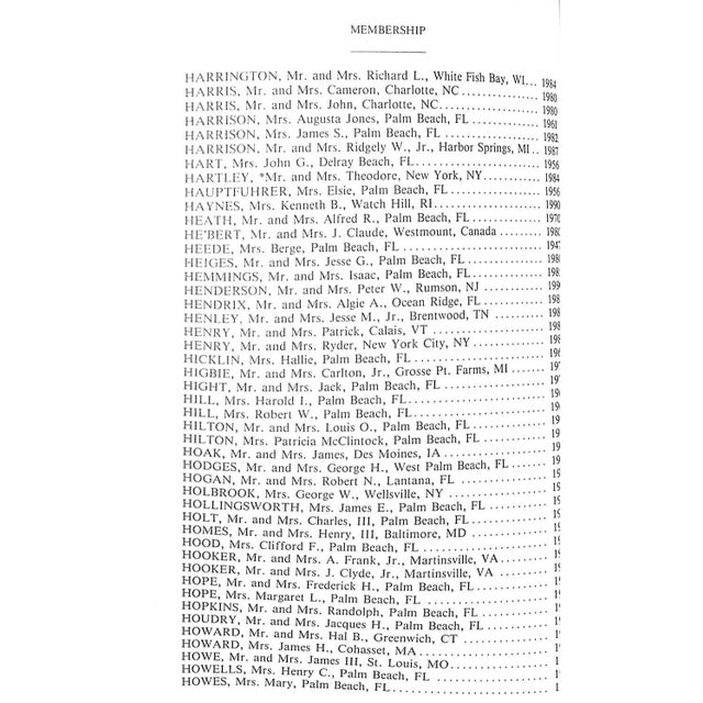 White The Everglades Club 1991-1992 Members Annual For Sale - Image 8 of 11