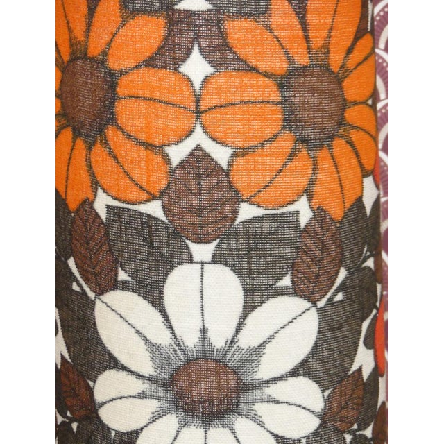 Flower Power Floor Lamp with Orange Illuminated Glass Base, 1970s For Sale - Image 12 of 14