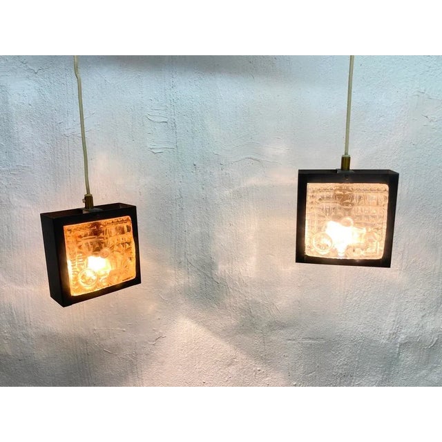 Vintage Double Pendant Light, 1960s For Sale - Image 12 of 17