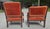 Wood Pair of Antique American Eastlake Walnut Armchairs, Circa 1875–1890 For Sale - Image 7 of 14