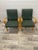 Original Set of Vintage Chairs by Jirak for Zapanslovenske Nabytarske Year 1966 In very good condition with original green...