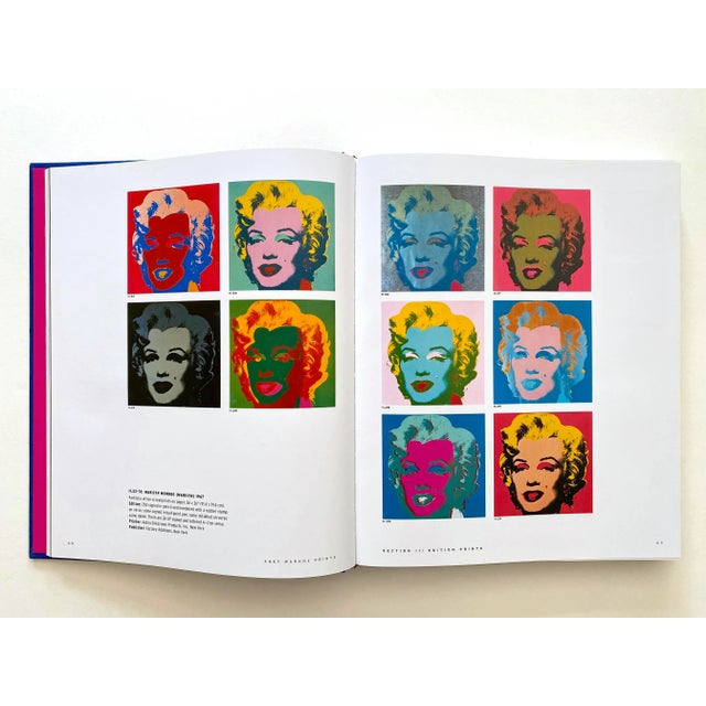 Mid-Century Modern " Andy Warhol Prints : A Catalogue Raisonne 1962 - 1987 " Landmark Volume Large Hardcover Pop Art Book For Sale - Image 3 of 12