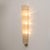 Art Deco Brass and Gold Graniglia Murano Glass Sconces, 2000s, Set of 2 For Sale - Image 3 of 9
