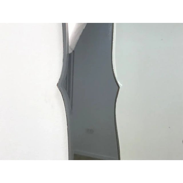 Mid-Century Italian Wall Mirror, 1950s For Sale - Image 9 of 14