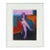 Late 20th Century Seated Woman Figurative Acrylic Painting — Richard D. Thomas, American, Montana (1939–2019) For Sale
