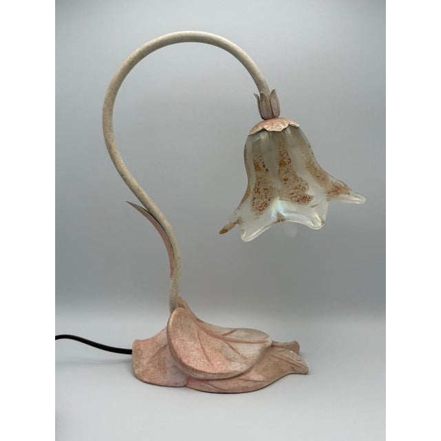 Vintage Murano Table Lamp by Sergio Terzani, Italy, 1980s For Sale - Image 15 of 15