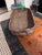 Exquisite farmhouse 1800’s early 1900’s working basket with flat wood splints. Probably used for market transport in...