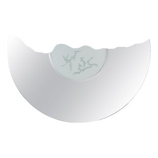 Scornice Wall Mirror in Metal and Glass by Nanda Vigo, Italy, 1990s For Sale