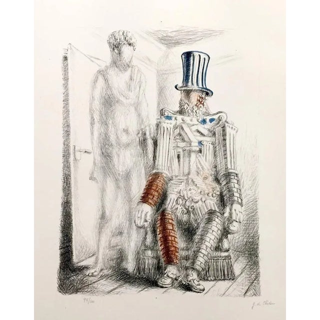 From the Series “Métamorphoses”, one of the most important graphic works of the founder of the “Metafisica” Movement....