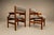 Textile Brazilian Modern Pair of Armchairs in Caviúna Wood & Performance Boucle, Brazil, 1960s - Lot 103B For Sale - Image 7 of 18