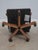 Ethan Allen Burgundy Leather Desk Chair For Sale - Image 16 of 18