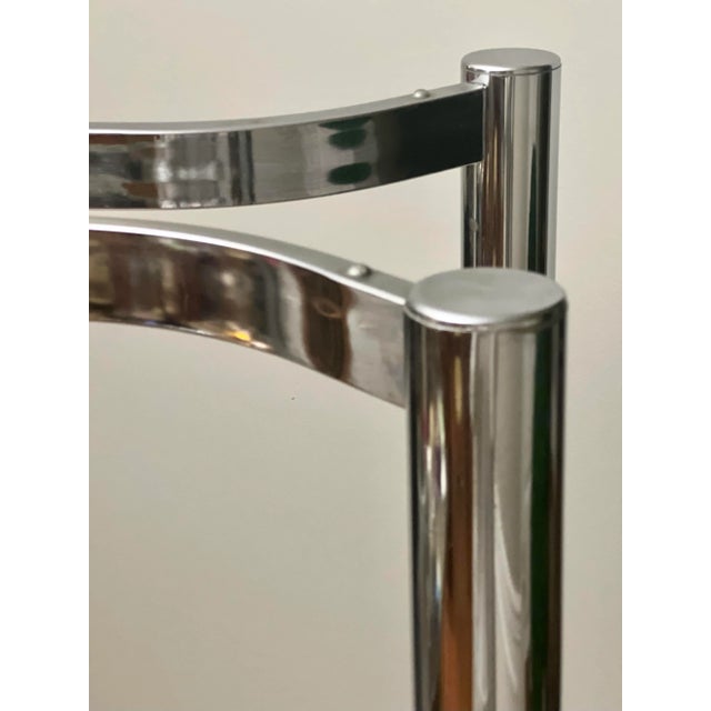 1970s Chrome and Glass Etagere Attributed to Milo Baughman For Sale - Image 11 of 12