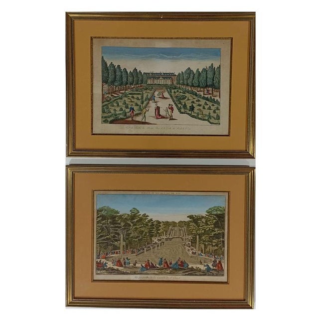 French Landscapes, 19th Century, Engravings, Set of 2 For Sale - Image 6 of 6
