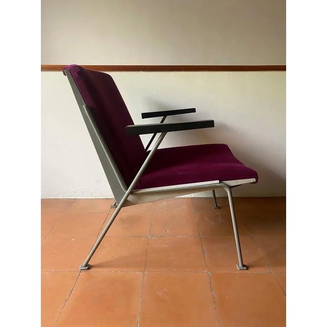 Wim Rietveld Oase Lounge Chair by Wim Rietveld for Ahrend de Cirkel, 1959 For Sale - Image 4 of 9