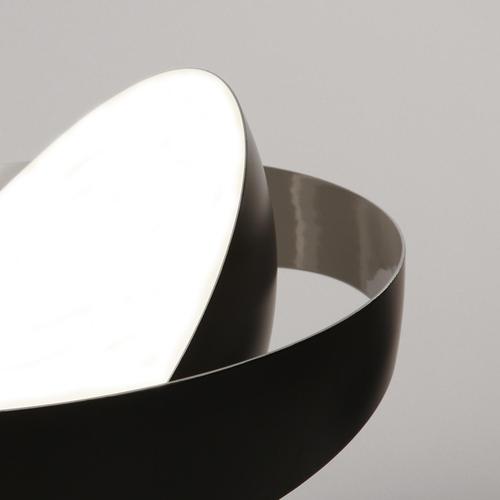 Mid-Century Modern Black Saturn Table Lamp by Serge Mouille For Sale - Image 6 of 10