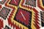 Modern Multicolor Navajo Style Wool Area Rug With Geometric Eye Dazzler Motif For Sale In New York - Image 6 of 8