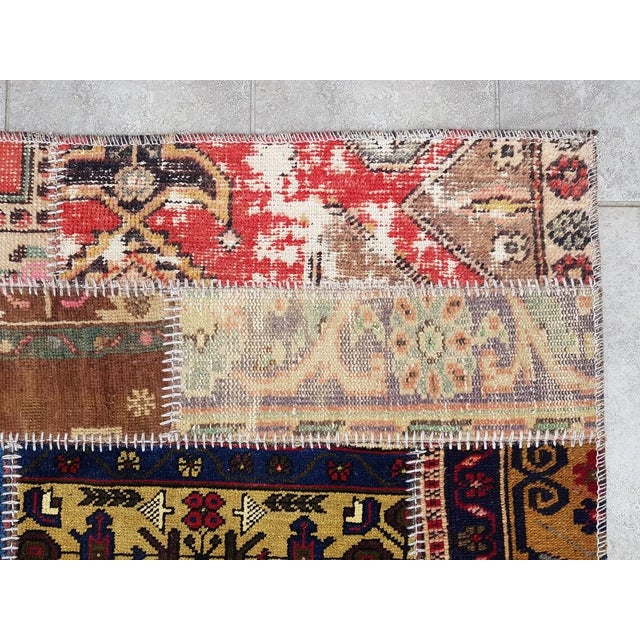 Mid 20th Century Anatolian Kurdish Runner Rug For Sale - Image 9 of 10