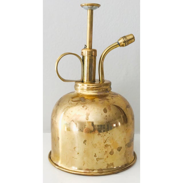 Mid-Century Modern Vintage Brass Plant Mister* For Sale - Image 3 of 6