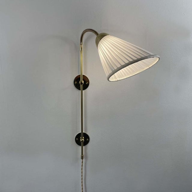 1950s Swedish Adjustable Wall Lights, 1950s, Set of 2 For Sale - Image 5 of 14