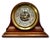 Mid 20th Century Fine Vintage Mid 20th Century Brass & Mahogany Ships Barometer & Thermometer by Esteemed Boston Maker "Chelsea" For Sale - Image 5 of 18