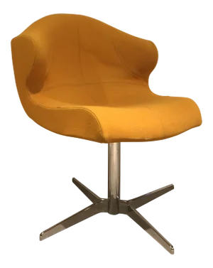 Ligne Roset Swivel Chair in Felted Fabric - on Sale