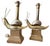 Italian Pair Italian Brass Snail Shell Lamps For Sale - Image 3 of 12
