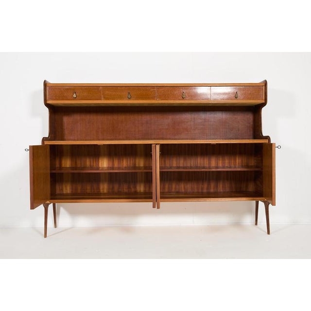 Mid-Century Modern Italian Bar Cabinet, 1960s For Sale - Image 3 of 12