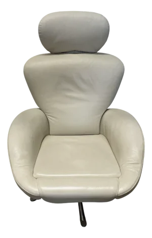 Dodo Swivel Armchair in Leather from Cassina, 2010s