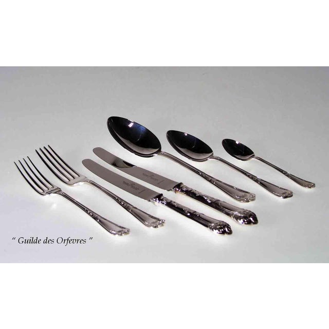 1980s Silver Plated Dinner Spoon, La Regence For Sale - Image 9 of 12