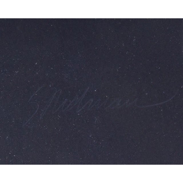 Paper 1986 "A Surprise Letter" Airbrush Collage by Steve Redman For Sale - Image 7 of 10
