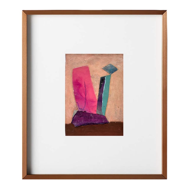 "Free Woman 3" Original Mixed-Media Collage on Paper by Zac Woodiel For Sale