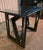 1970s DIA/Milo Baughman-Style Glass Enameled Interlocking "Picture Frame" Table, Late 70s/Early 80s For Sale - Image 5 of 7