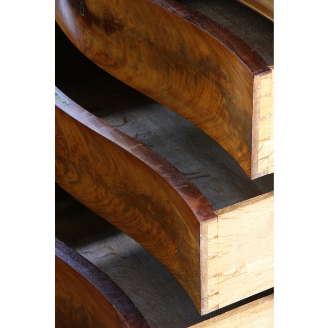 Danish Secretaire in Walnut, 1890s For Sale - Image 14 of 18