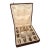 19th Century English Crystal Liquor Set in Silk-Lined Carrying Case - 14 pcs For Sale