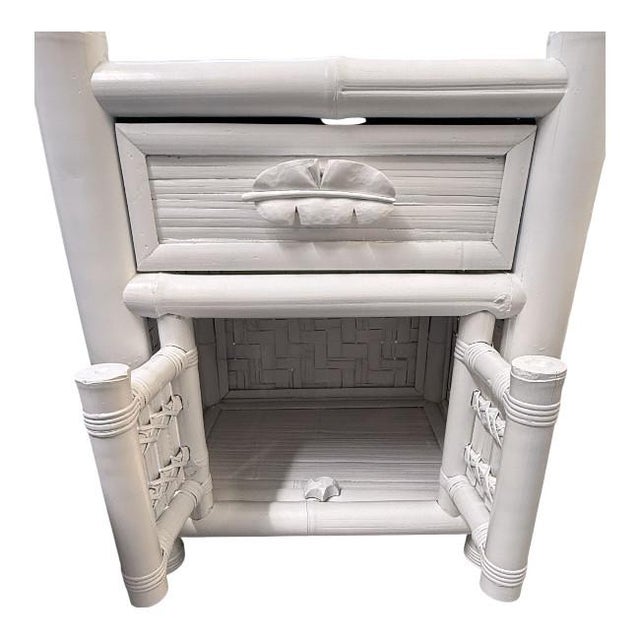 Elephant Bamboo Nightstands For Sale - Image 9 of 10